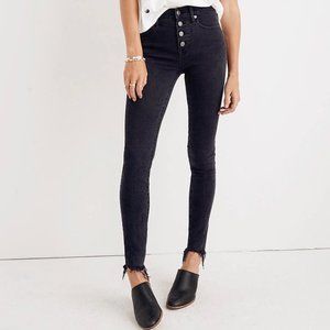 Black Madewell Hi Rise Skinny Jeans